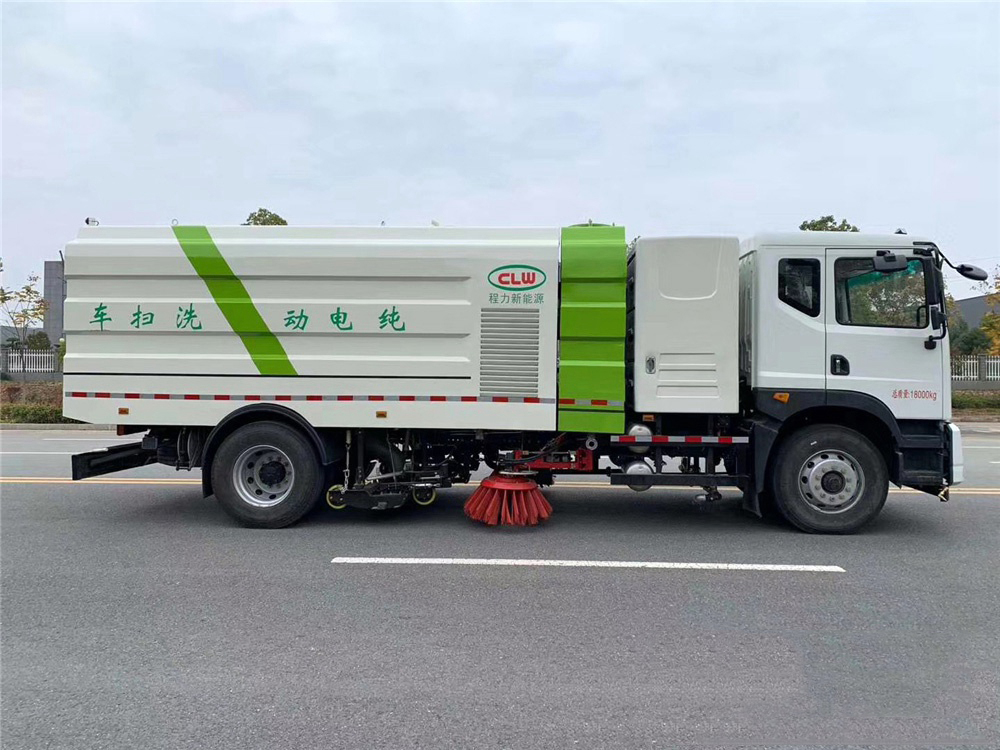 東風純電動洗掃車8立方水/8立方塵
