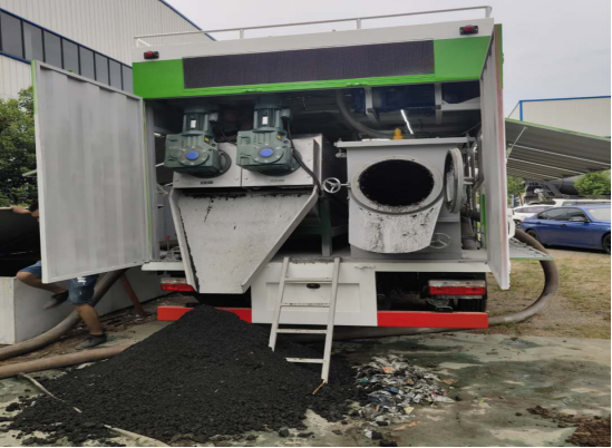 東風3800軸距黃牌污水凈化車
