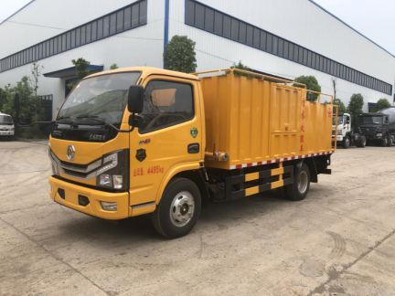東風3308軸距藍牌污水處理車