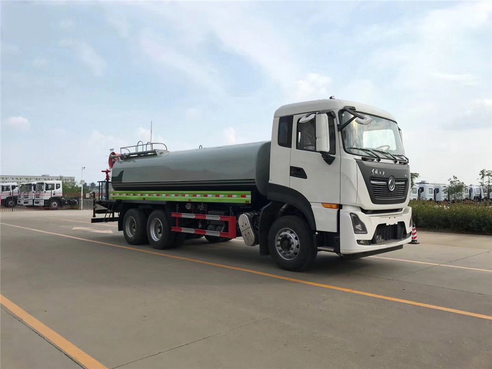 東風天龍后雙橋18立方霧炮車30-50米