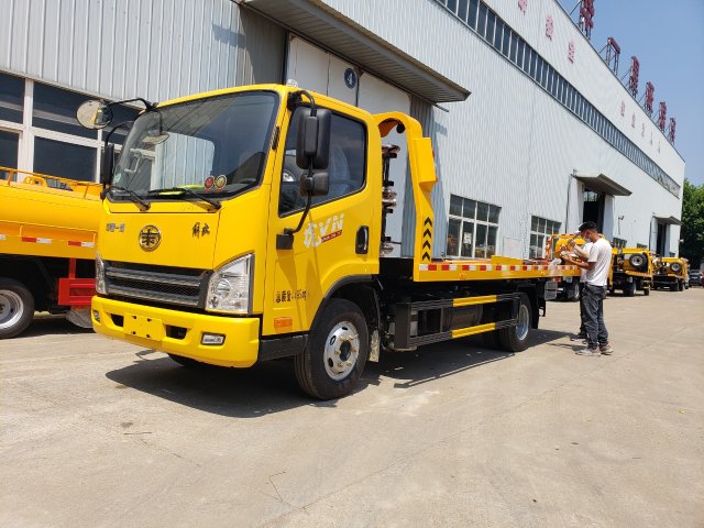 解放藍牌清障車