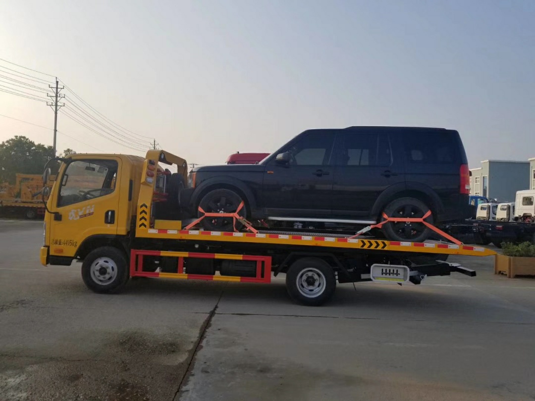 解放藍牌清障車