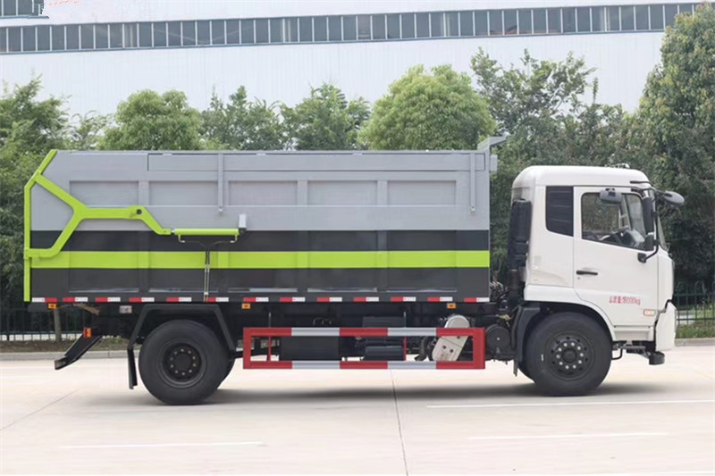 東風(fēng)天錦15方對(duì)接式垃圾車(chē)