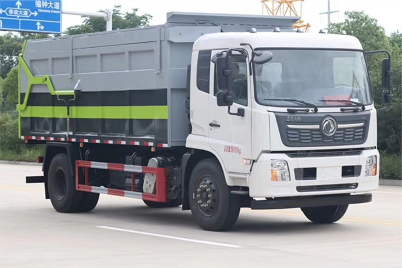 東風(fēng)天錦15方對(duì)接式垃圾車(chē)